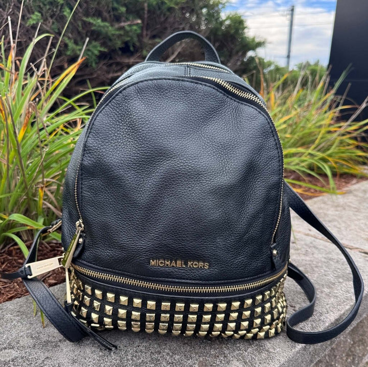 Michael Kors Rhea Medium Studded Backpack