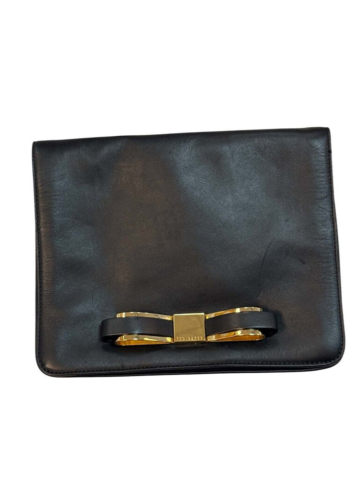 Ted Baker Leather Bow Clutch