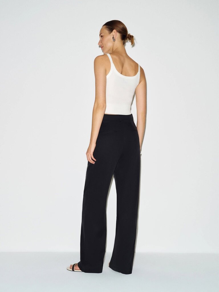 Reformation Mason Satin NWT Pants in Black - Size 12