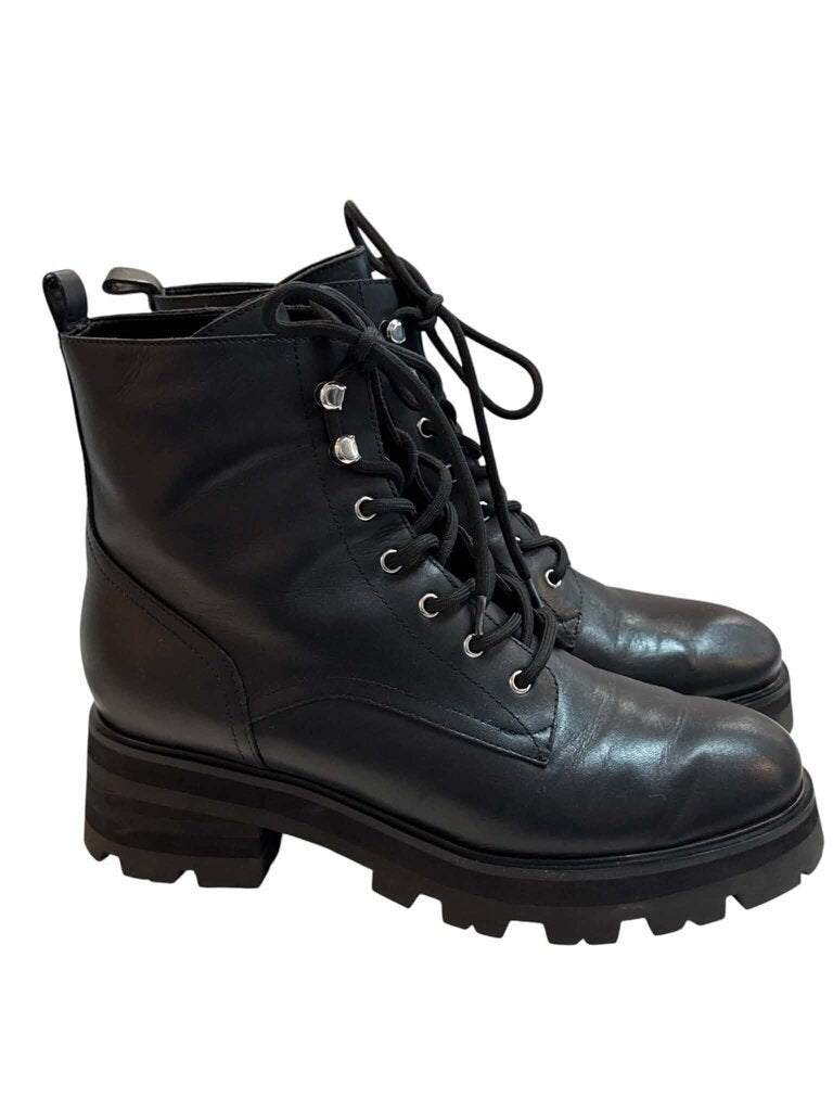 Marc Fisher Lace Up Boots - Size 10