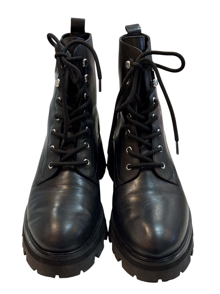Marc Fisher Lace Up Boots - Size 10