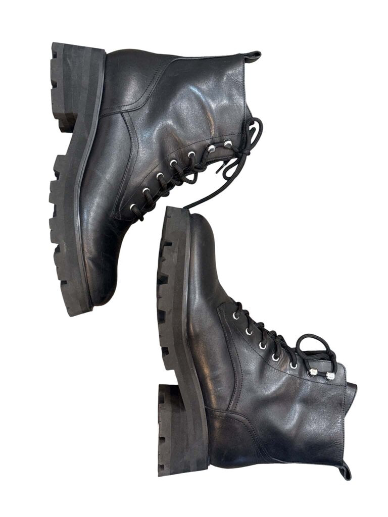 Marc Fisher Lace Up Boots - Size 10