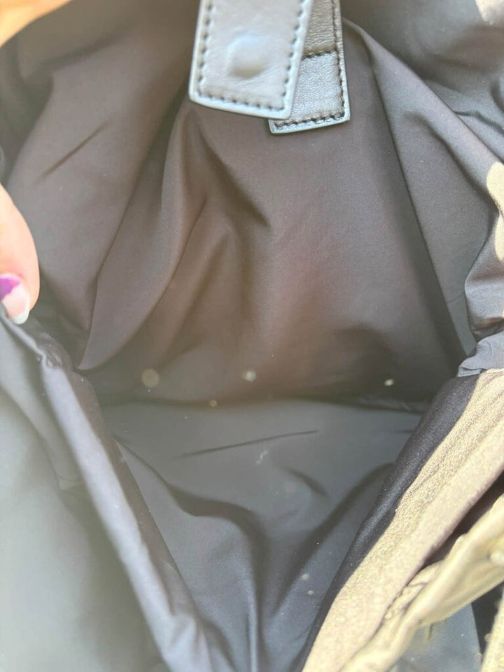 Off White Arrow Tuc Nylon Backpack