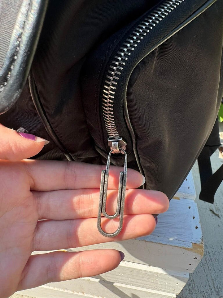 Off White Arrow Tuc Nylon Backpack