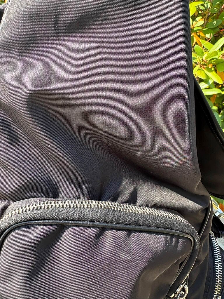 Off White Arrow Tuc Nylon Backpack