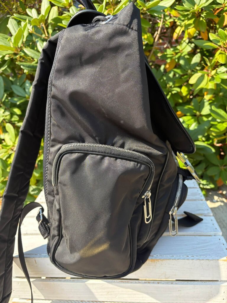 Off White Arrow Tuc Nylon Backpack