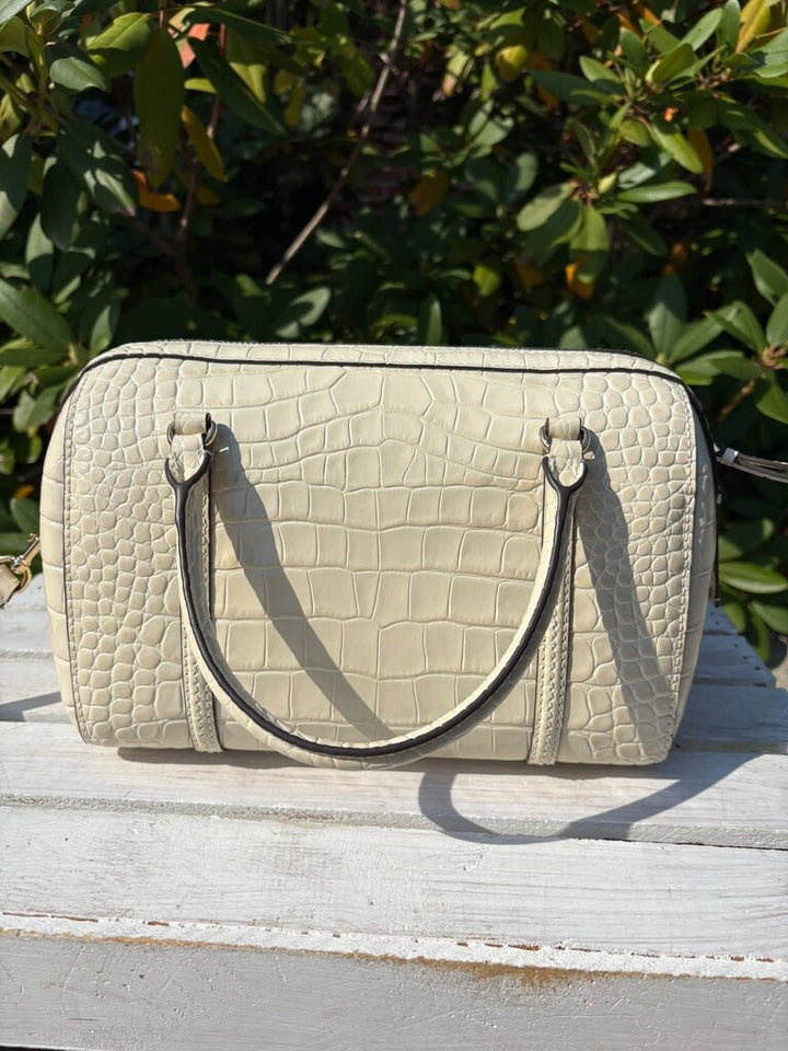 Tory Burch Thea Mini Embossed Leather Satchel (Retails for $548)