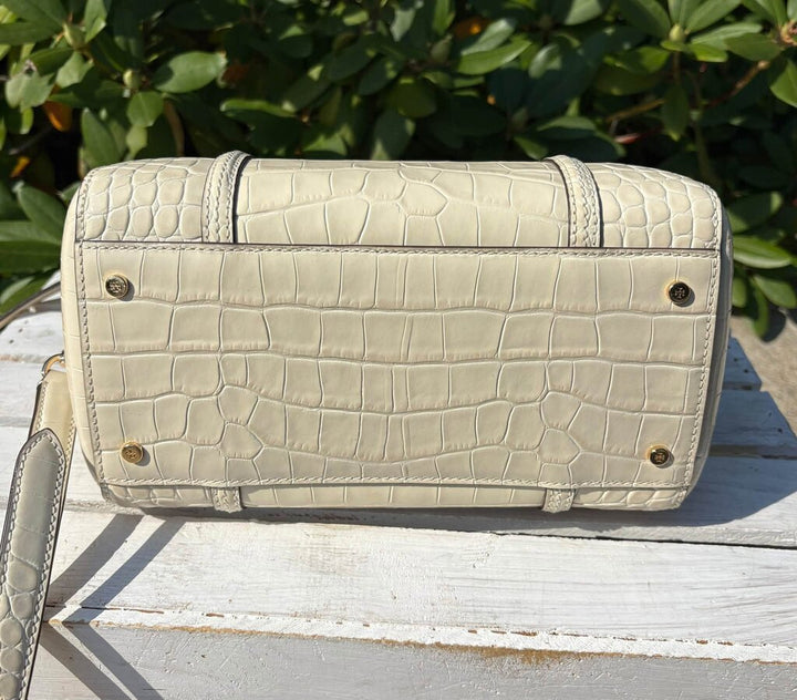 Tory Burch Thea Mini Embossed Leather Satchel (Retails for $548)
