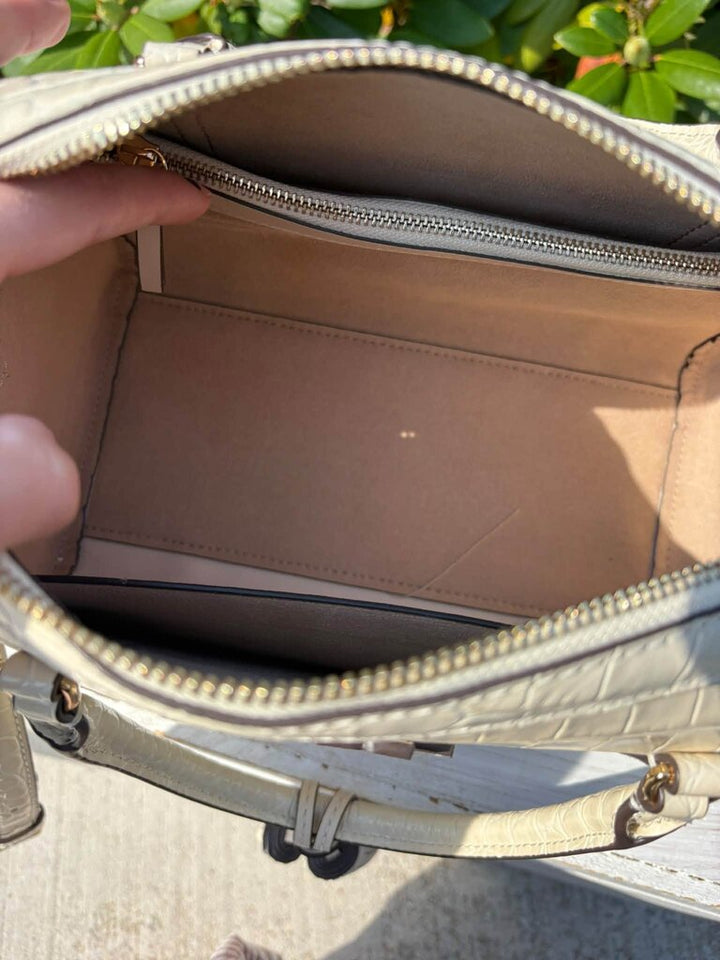 Tory Burch Thea Mini Embossed Leather Satchel (Retails for $548)