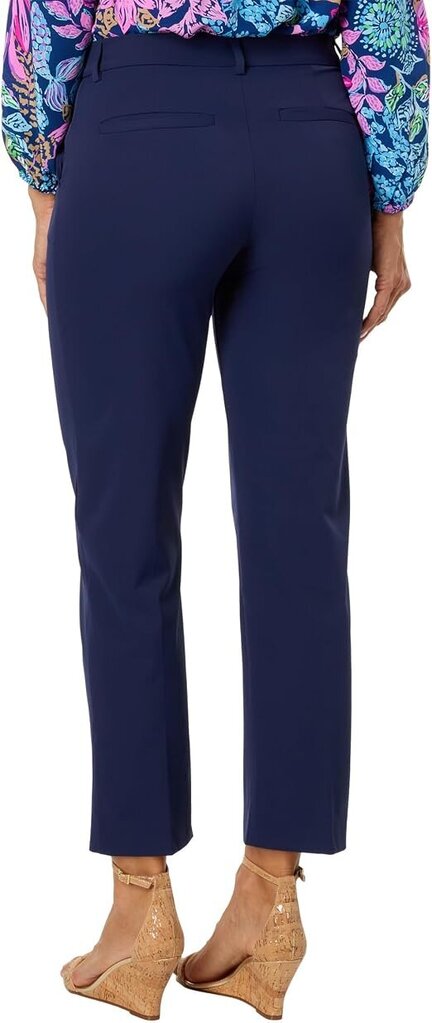 Lilly Pulitzer Travel Trouser UPF 50+ in Navy - Size 8