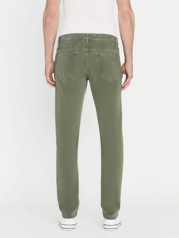 Frame Men's L'Homme Brushed Twill Pants in Washed Military - Size 32