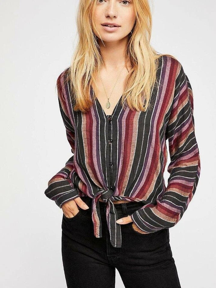 Rails Sloane Top in Brava Stripe - Size Small