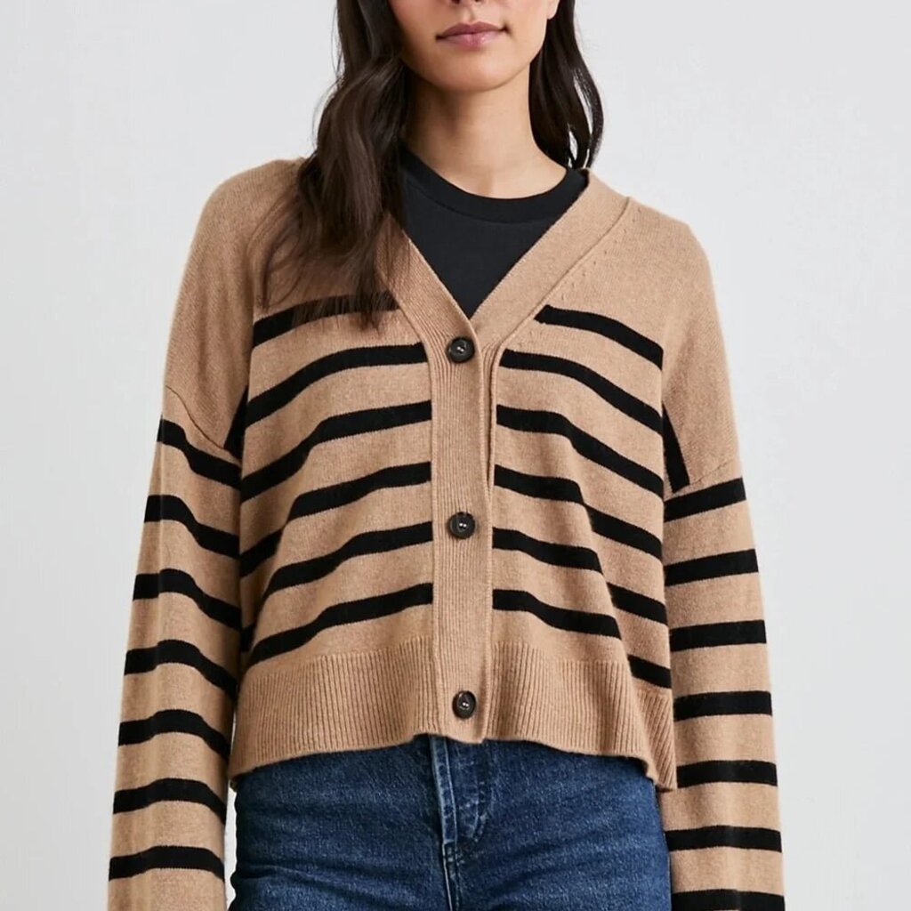 Rails Geneva cardigan in Tan - Size Medium