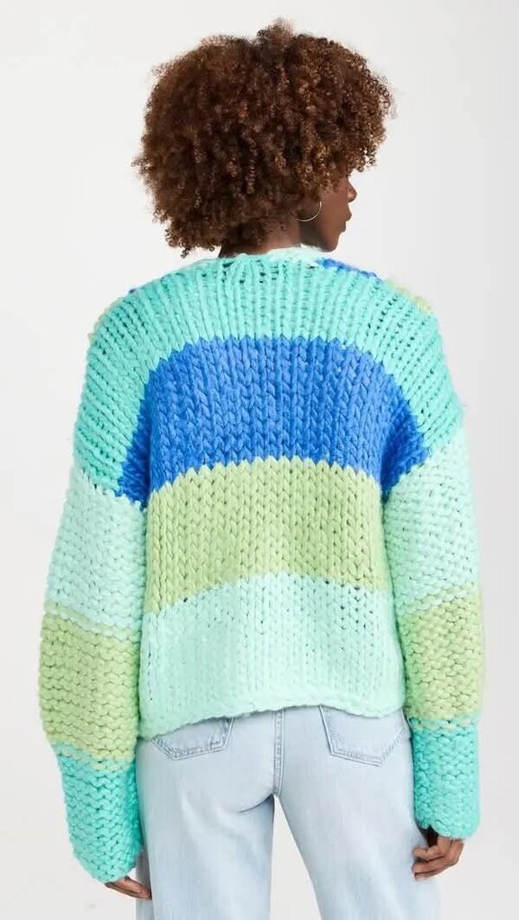 Little Lies Pacific Color Blocked Cardigan - Size S/M (Retails for $163)