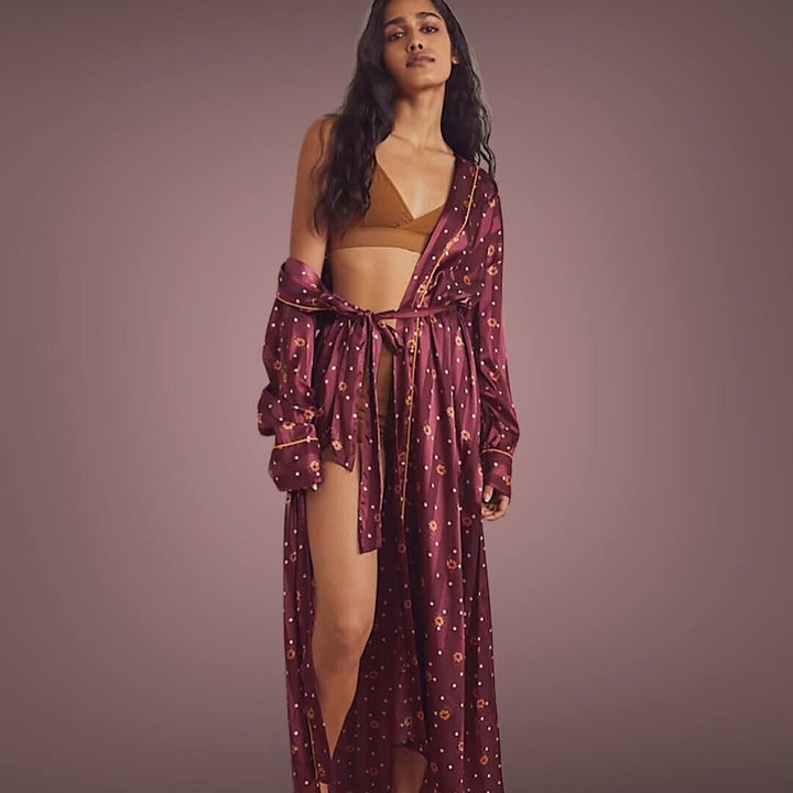 Free People Intimately Pajama Party Robe - Size Small