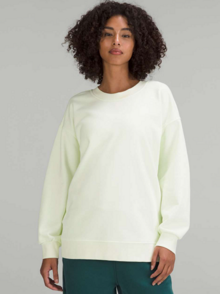 Lululemon Perfectly Oversized Crew In Exilir - Size 8 (Retails for $108)