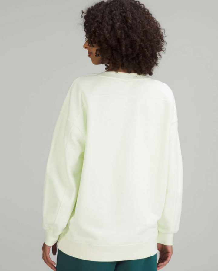 Lululemon Perfectly Oversized Crew In Exilir - Size 8 (Retails for $108)