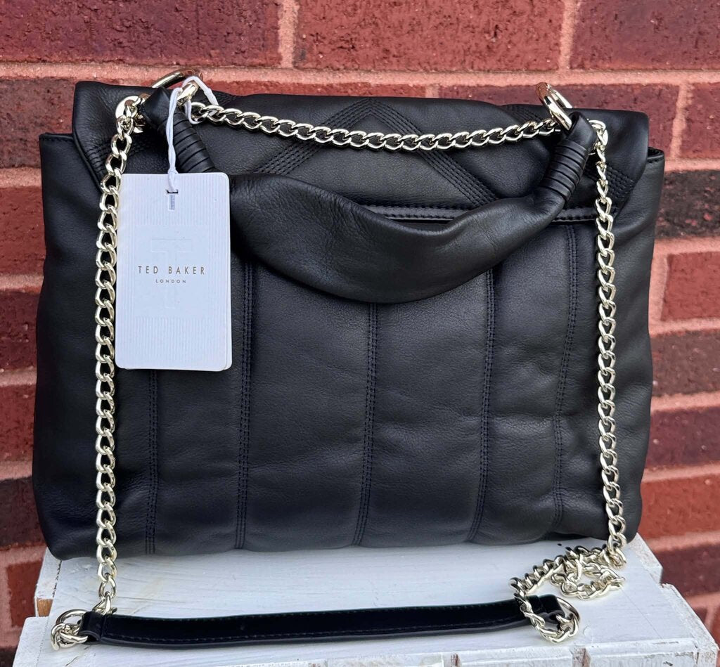 NWT Ted Baker Ayahlin Quilted Leather Crossbody Purse