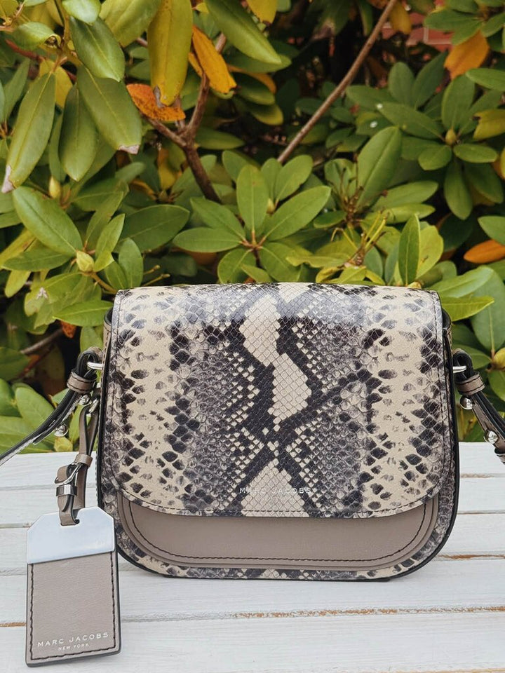 Marc Jacobs Snake Print Mini Rider Crossbody Bag