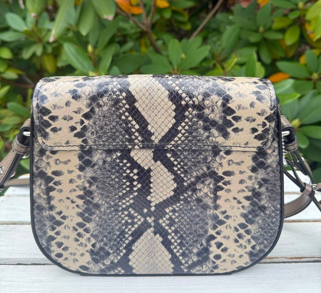 Marc Jacobs Snake Print Mini Rider Crossbody Bag