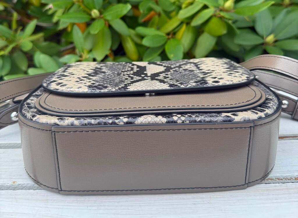Marc Jacobs Snake Print Mini Rider Crossbody Bag