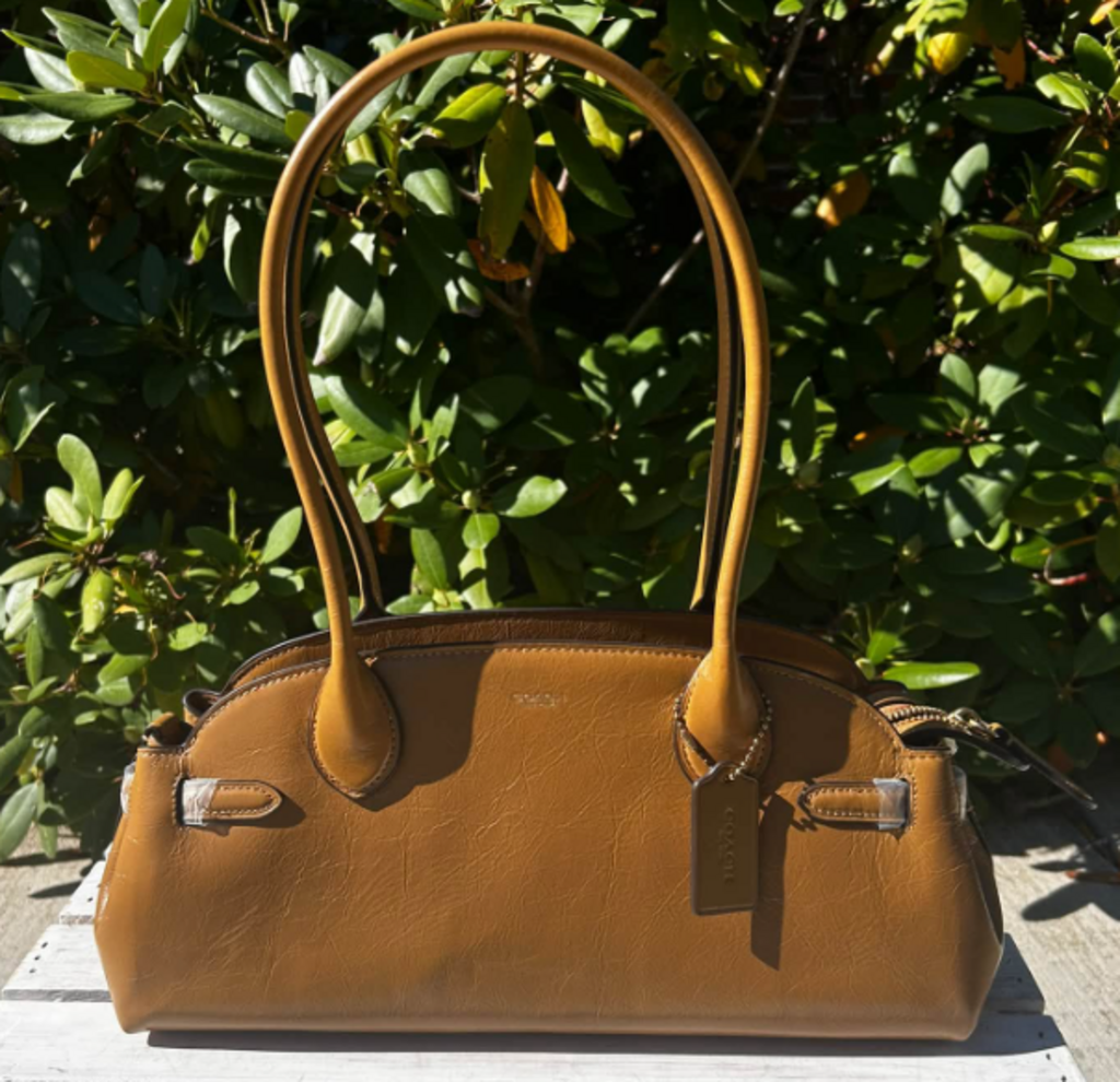 Coach Restored Empire Carryall Bag 34 in Brass/Honey Brown