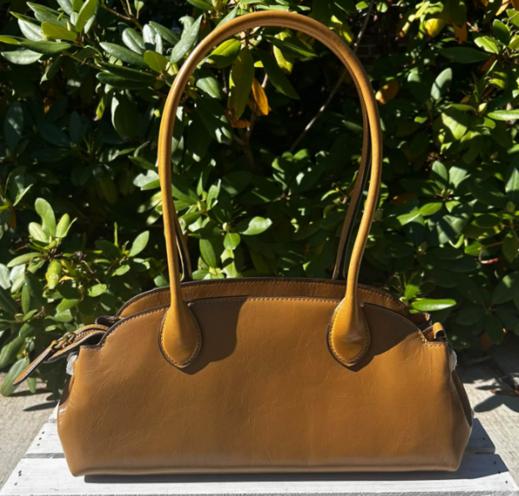 Coach Restored Empire Carryall Bag 34 in Brass/Honey Brown