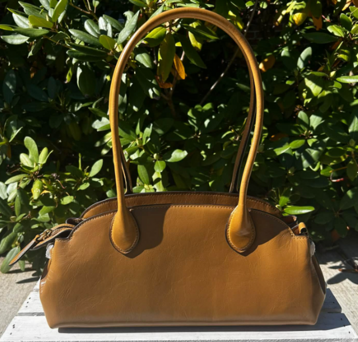 Coach Restored Empire Carryall Bag 34 in Brass/Honey Brown