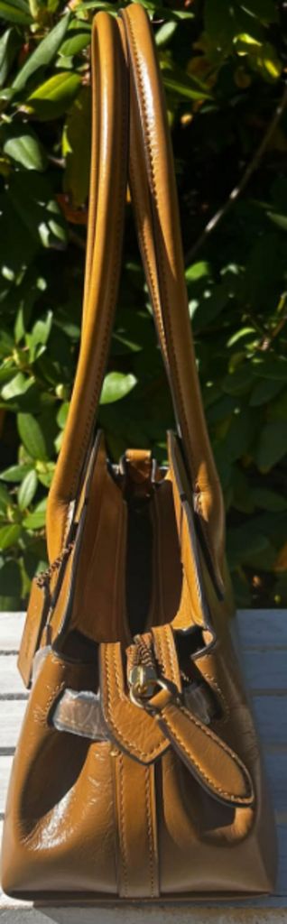Coach Restored Empire Carryall Bag 34 in Brass/Honey Brown
