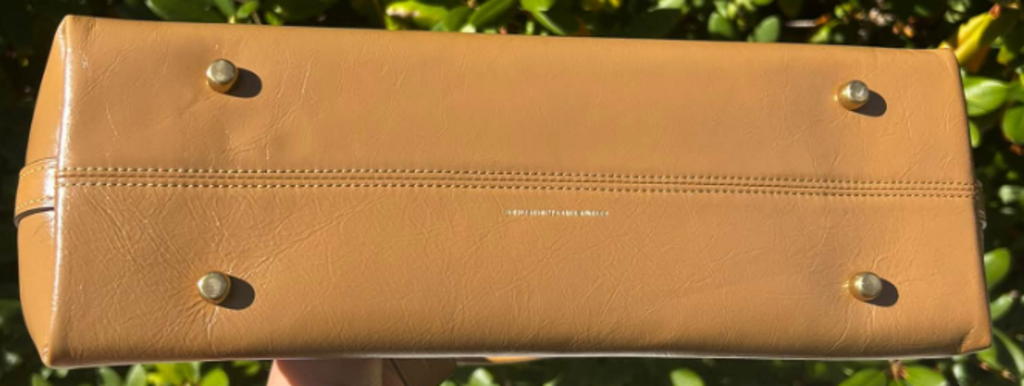Coach Restored Empire Carryall Bag 34 in Brass/Honey Brown