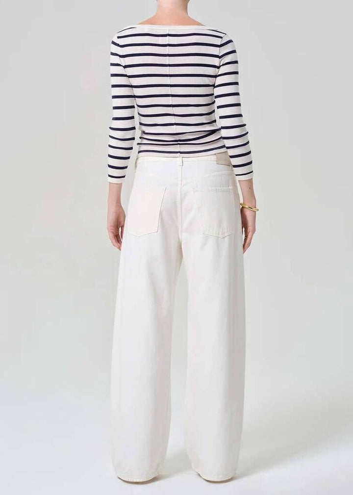 Citizens of Humanity White Brynn Drawstring Jeans - Size 29 (Retails $298)