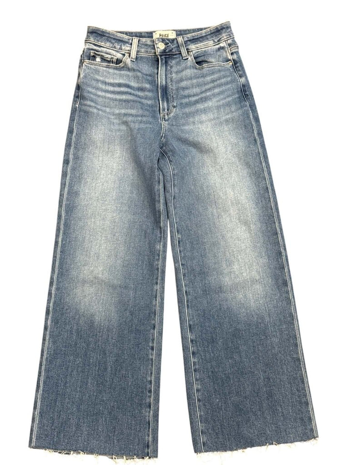 Paige Wide-Leg High Rise Jeans - Size 26 Petite