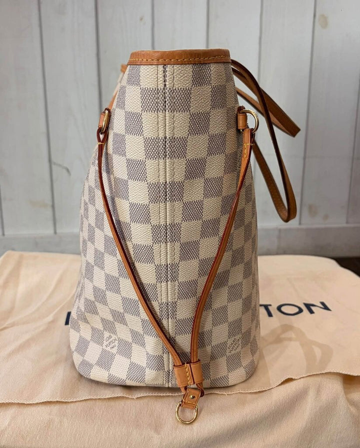 Louis Vuitton Damier Azur Neverfull (w/ pouch)