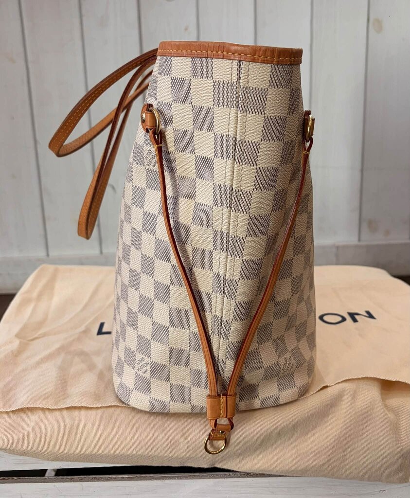 Louis Vuitton Damier Azur Neverfull (w/ pouch)