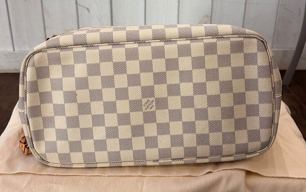 Louis Vuitton Damier Azur Neverfull (w/ pouch)