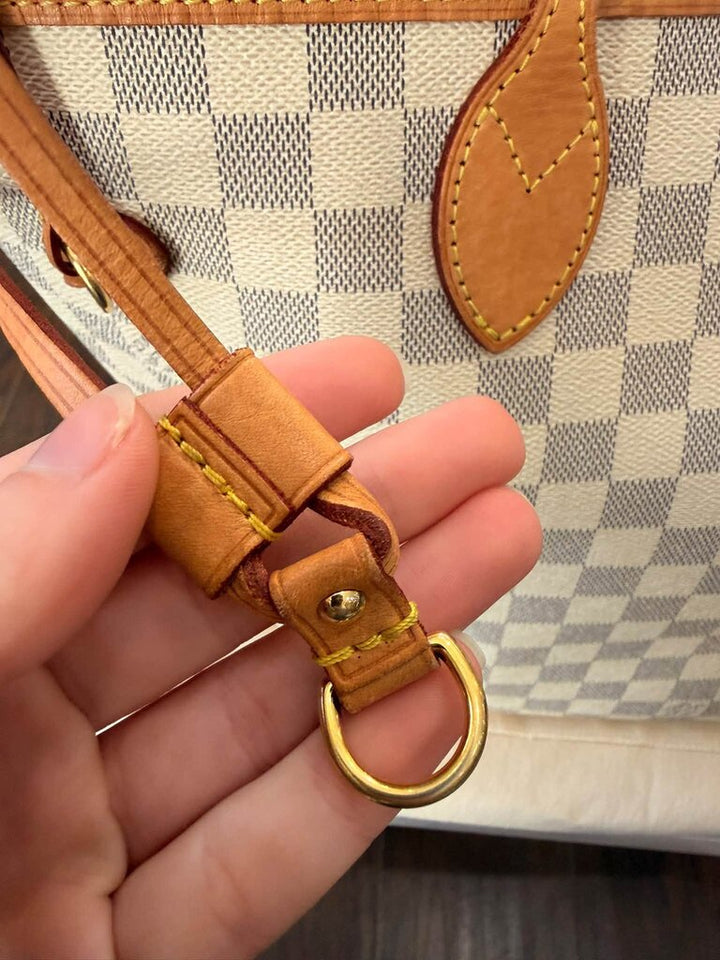 Louis Vuitton Damier Azur Neverfull (w/ pouch)