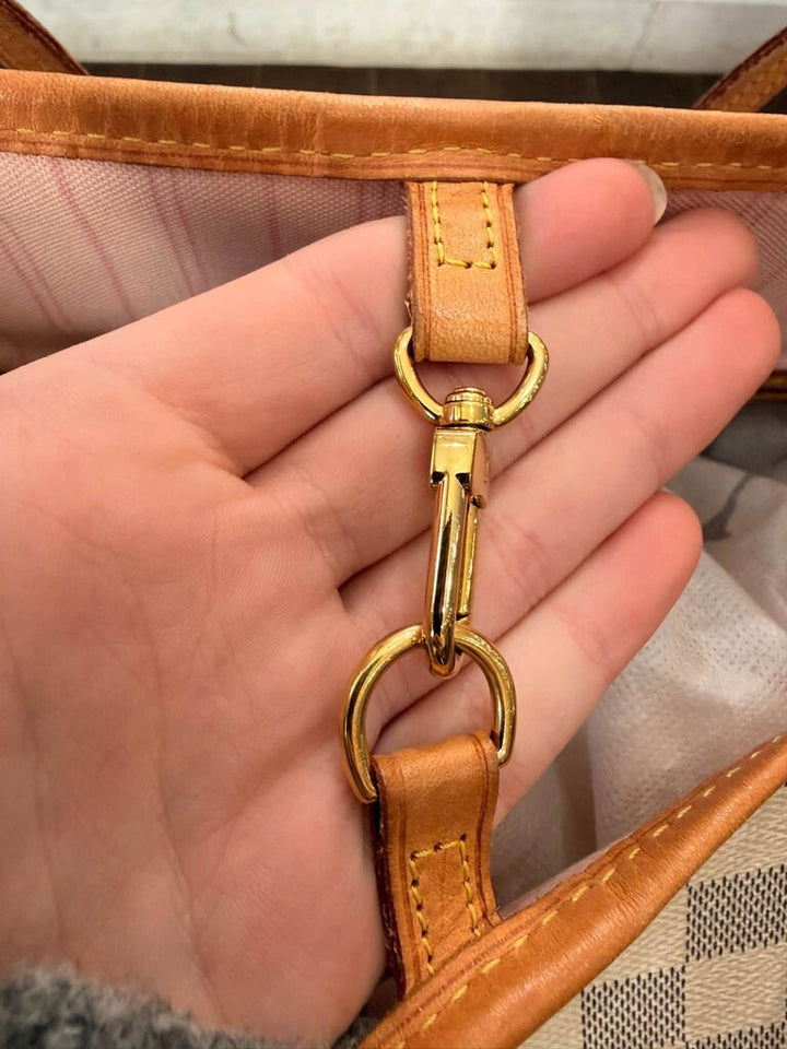 Louis Vuitton Damier Azur Neverfull (w/ pouch)