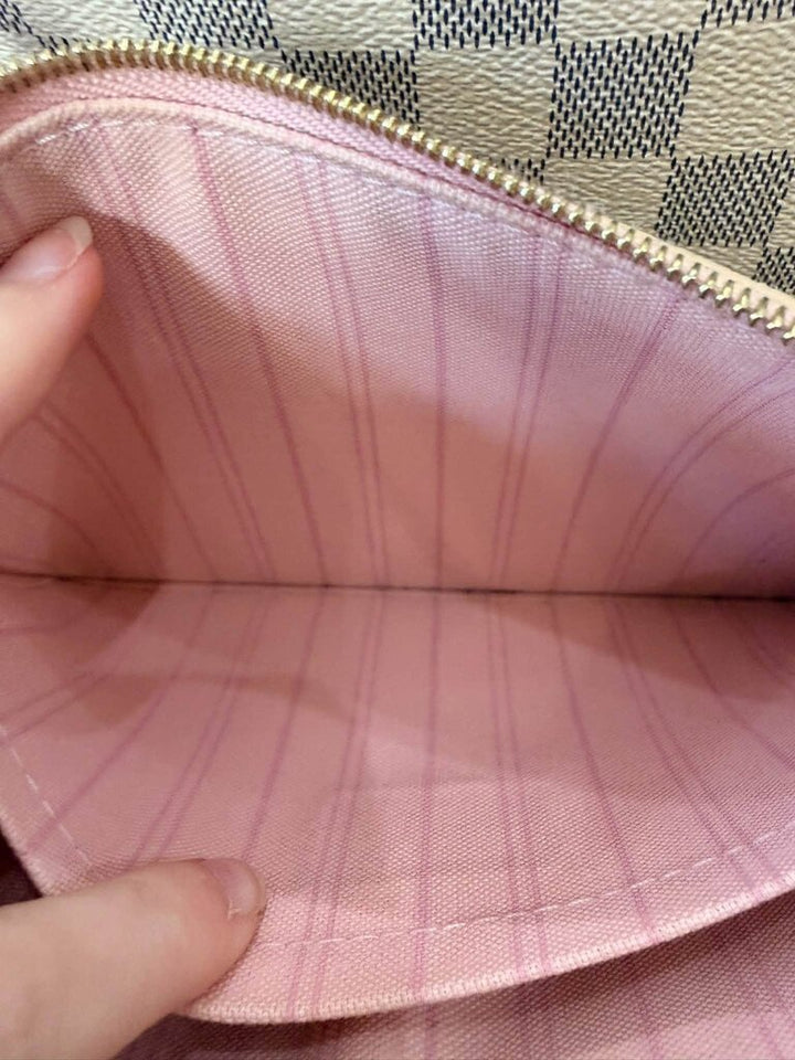 Louis Vuitton Damier Azur Neverfull (w/ pouch)