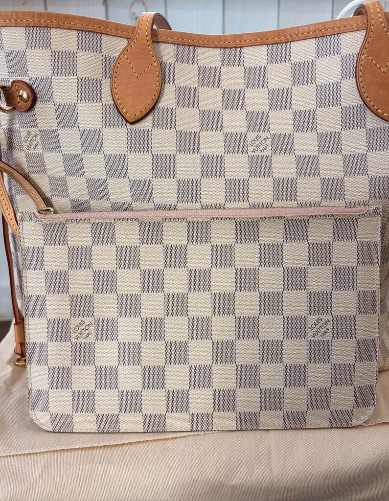 Louis Vuitton Damier Azur Neverfull (w/ pouch)
