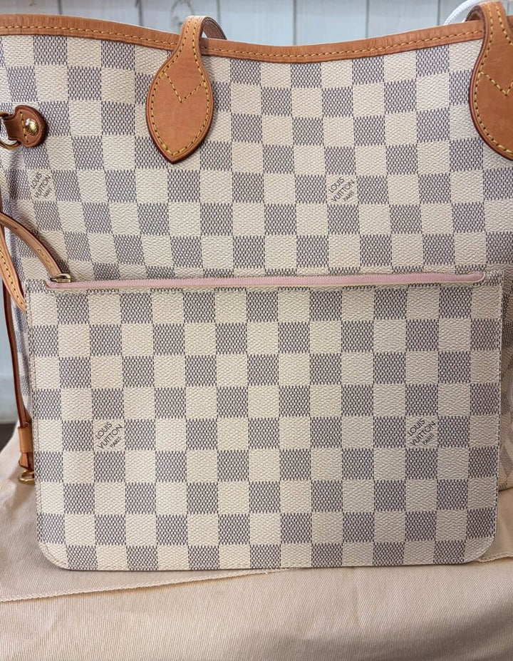 Louis Vuitton Damier Azur Neverfull (w/ pouch)