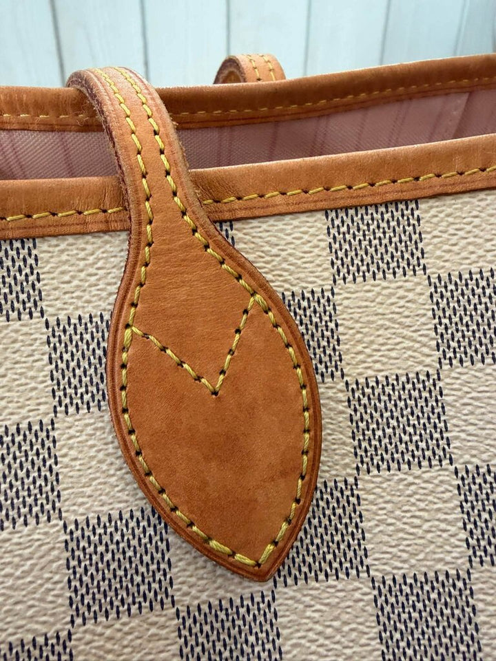 Louis Vuitton Damier Azur Neverfull (w/ pouch)