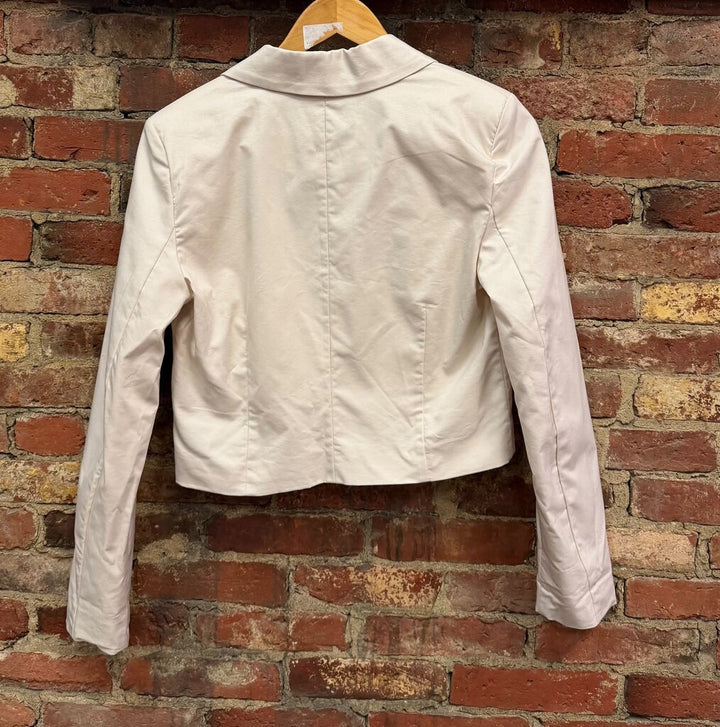 7 For All Mankind Cropped Trench Coat - Size Small
