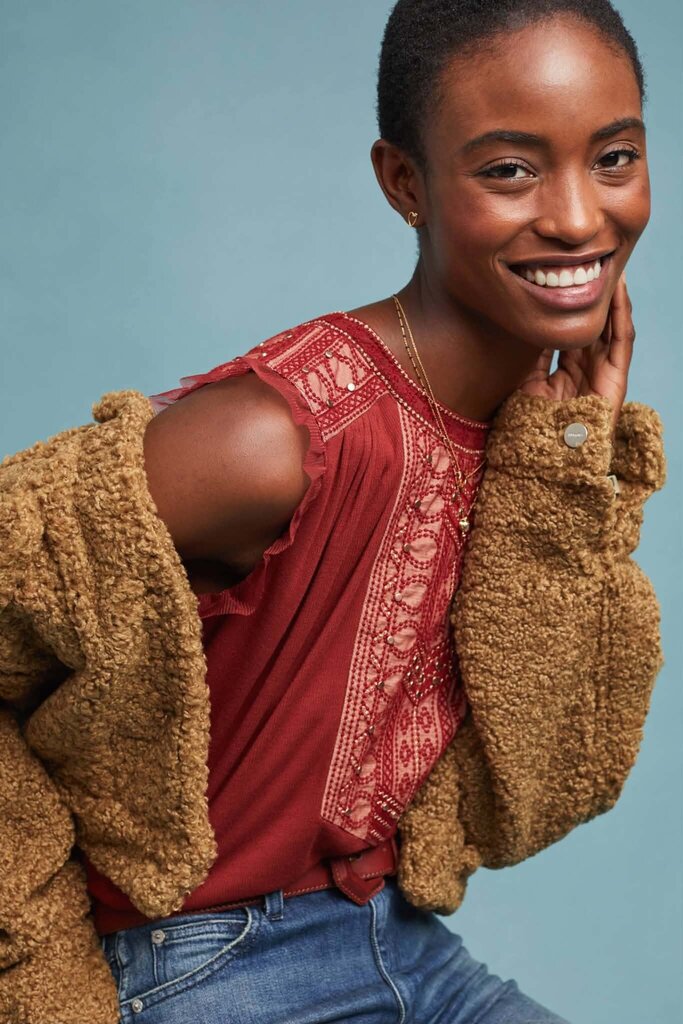 Anthropologie Revelry top by FeatherBone - Size Medium