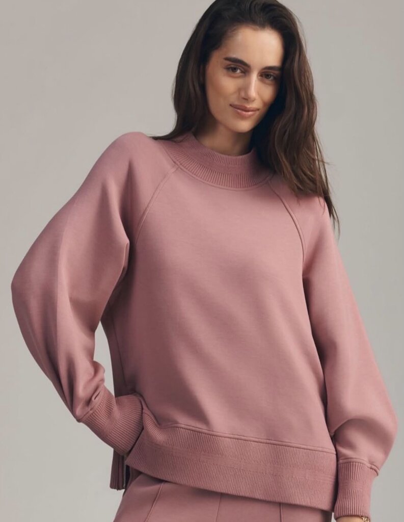 Anthropologie Varley Loxley Raglan Boyfriend Sweatshirt - Size Medium