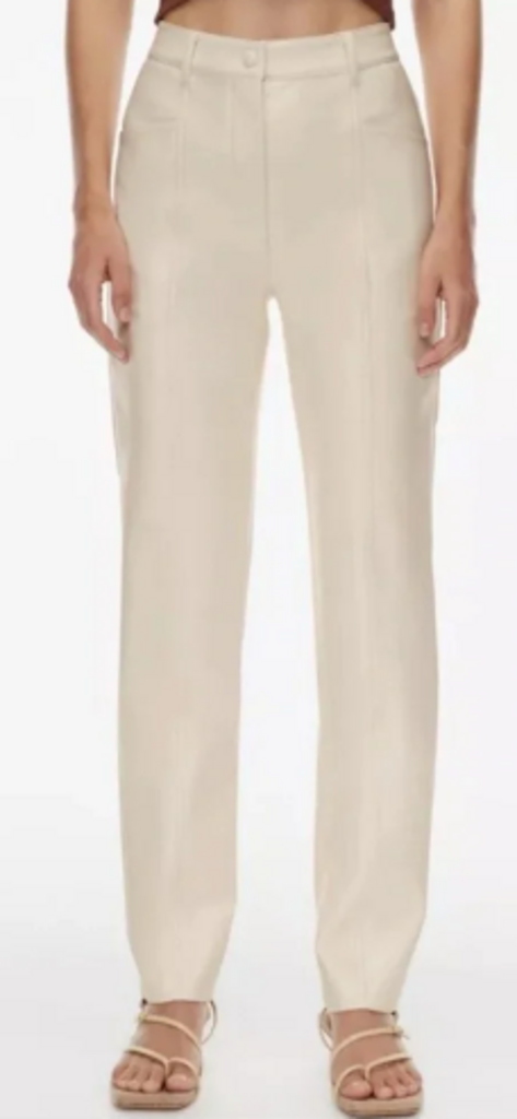 Wilfred NWT Rebel Pant In Matte Pearl - Size 4 (Retails for $148)