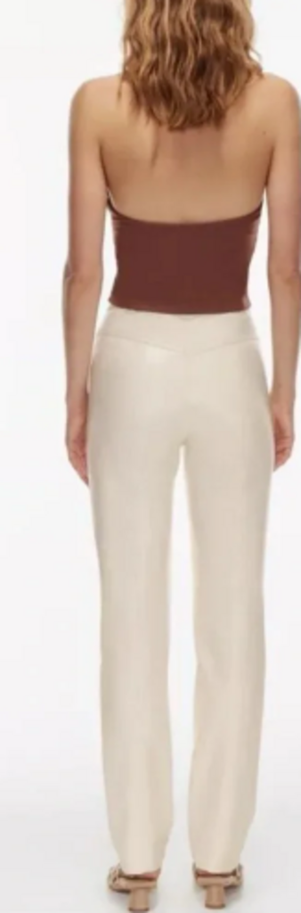 Wilfred NWT Rebel Pant In Matte Pearl - Size 4 (Retails for $148)