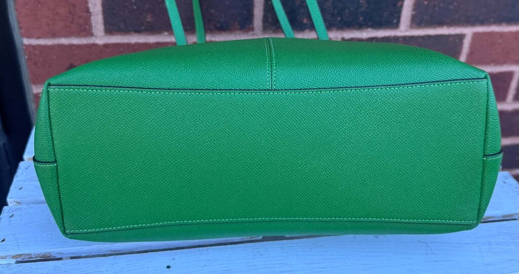 Coach Zip Top Tote Bag In Kelly Green