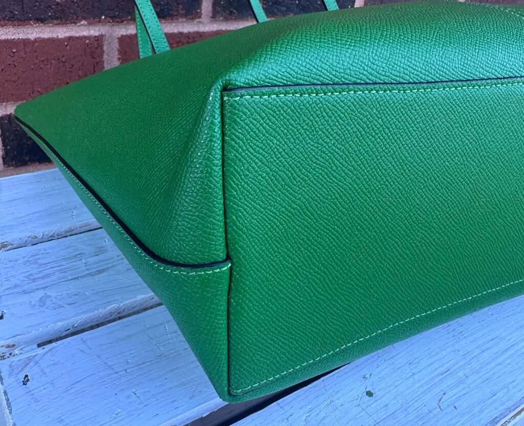 Coach Zip Top Tote Bag In Kelly Green