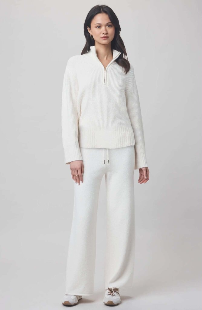 Splendid Quarter Zip Sweater - Size Medium