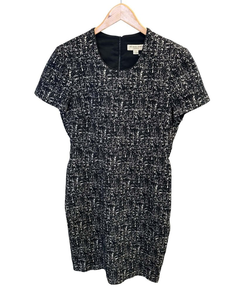 Burberry London Carlyss Tweed Dress - Size 8